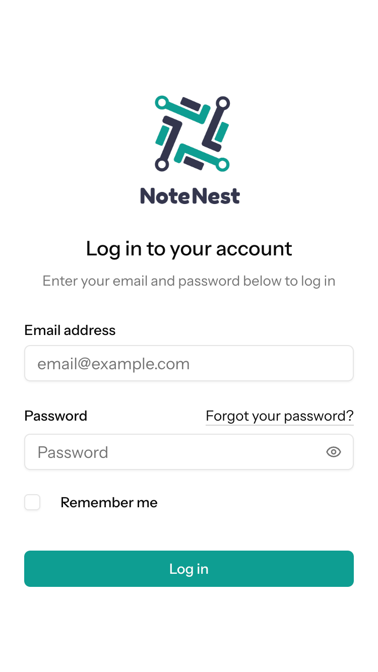 NoteNest preview
